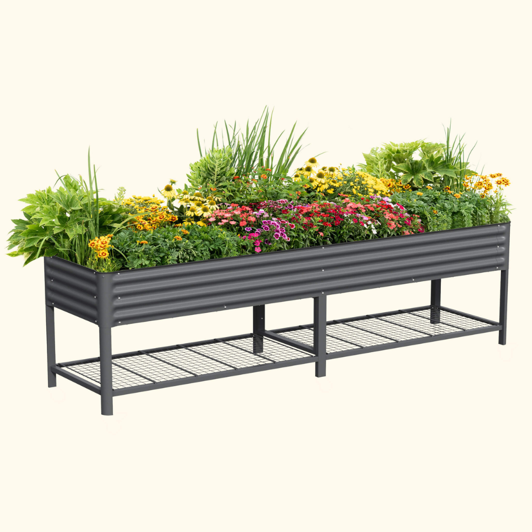 Vego Elevated Garden Bed - Jumbo Series 2.5' x 10'