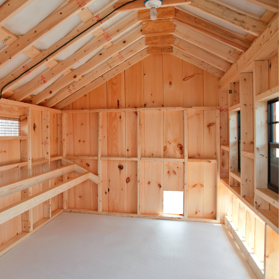 Bird in Hand 7×32 Quaker Combination Chicken Coop