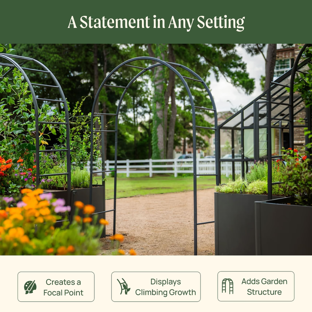 Vego Round Garden Arch - Standard Frame