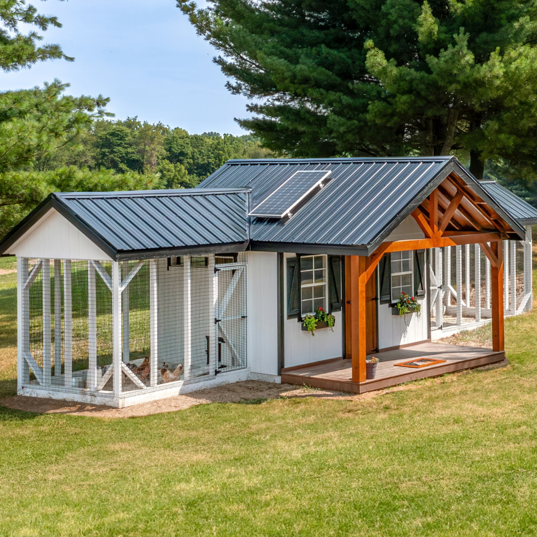 Bird in Hand 11×34 A-Frame Combination Chicken Coop