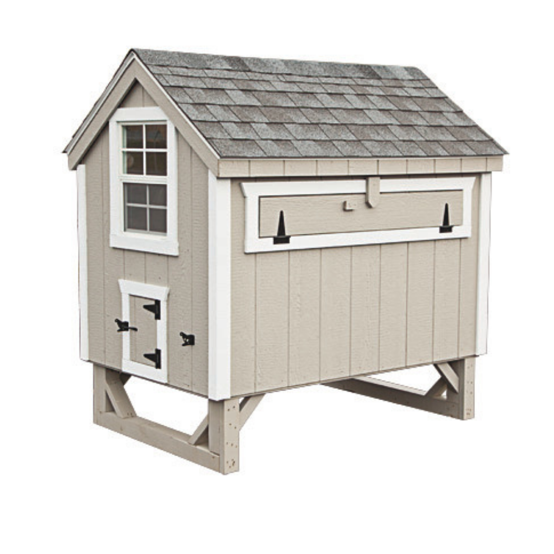 Bird-in-Hand 4×6 A-Frame Chicken Coop