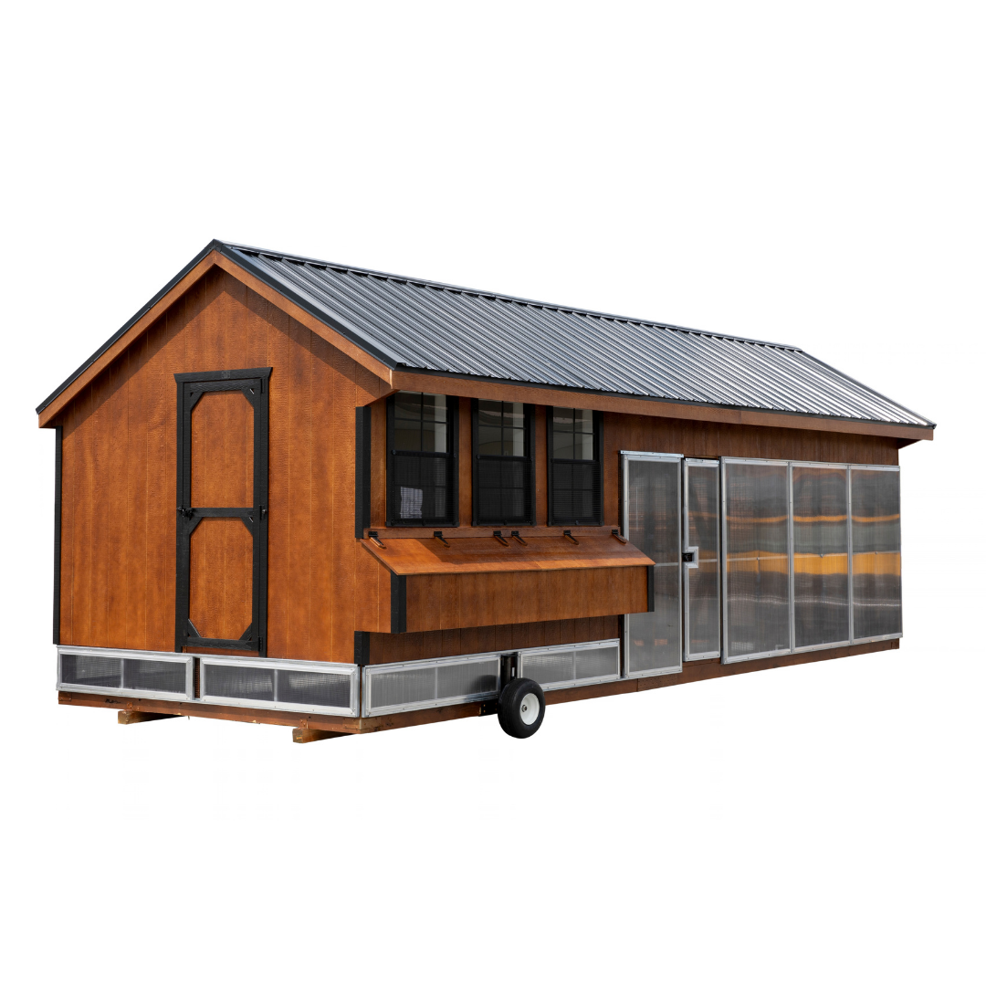 Bird in Hand 10×28 Quaker Combination Chicken Coop