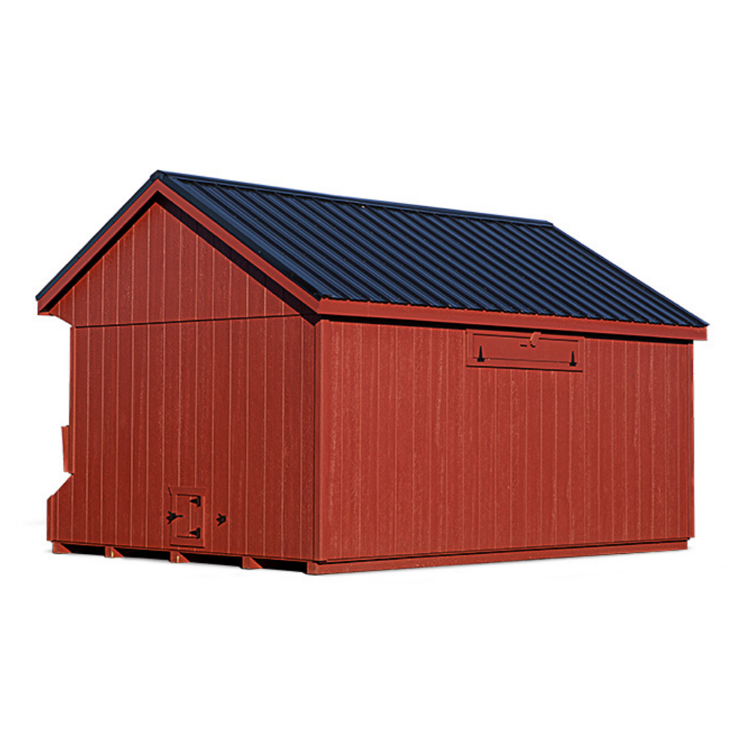 Bird-in-Hand 10×16 Quaker Chicken Coop