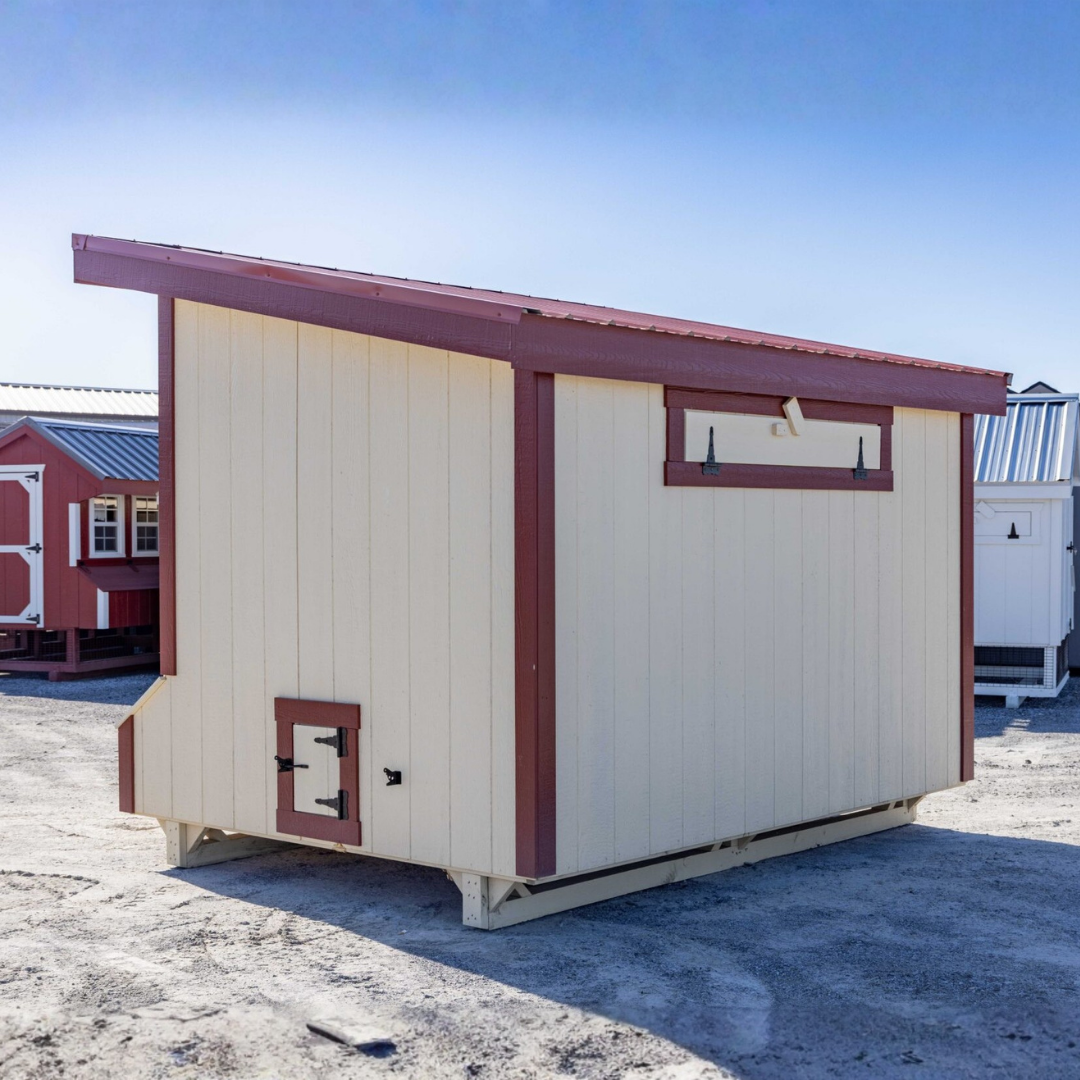 Bird-in-Hand 7×10 Lean-to Chicken Coop
