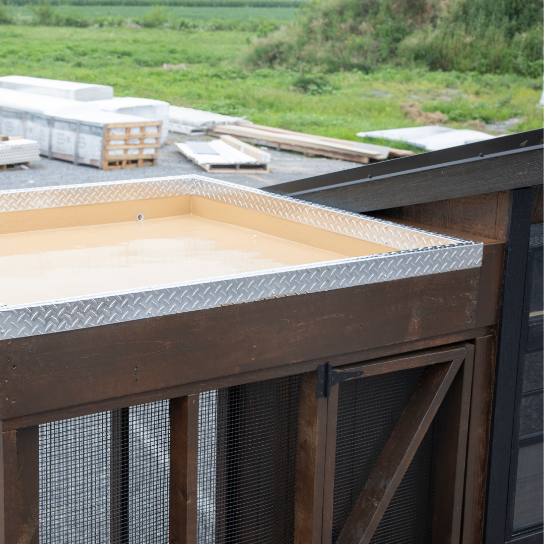 Bird in Hand 5×10 Lean-To Combination Chicken Coop