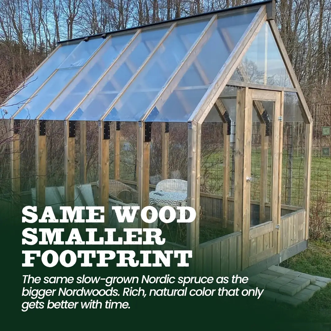 YourGreenhouses Nordwood Arrow Greenhouse
