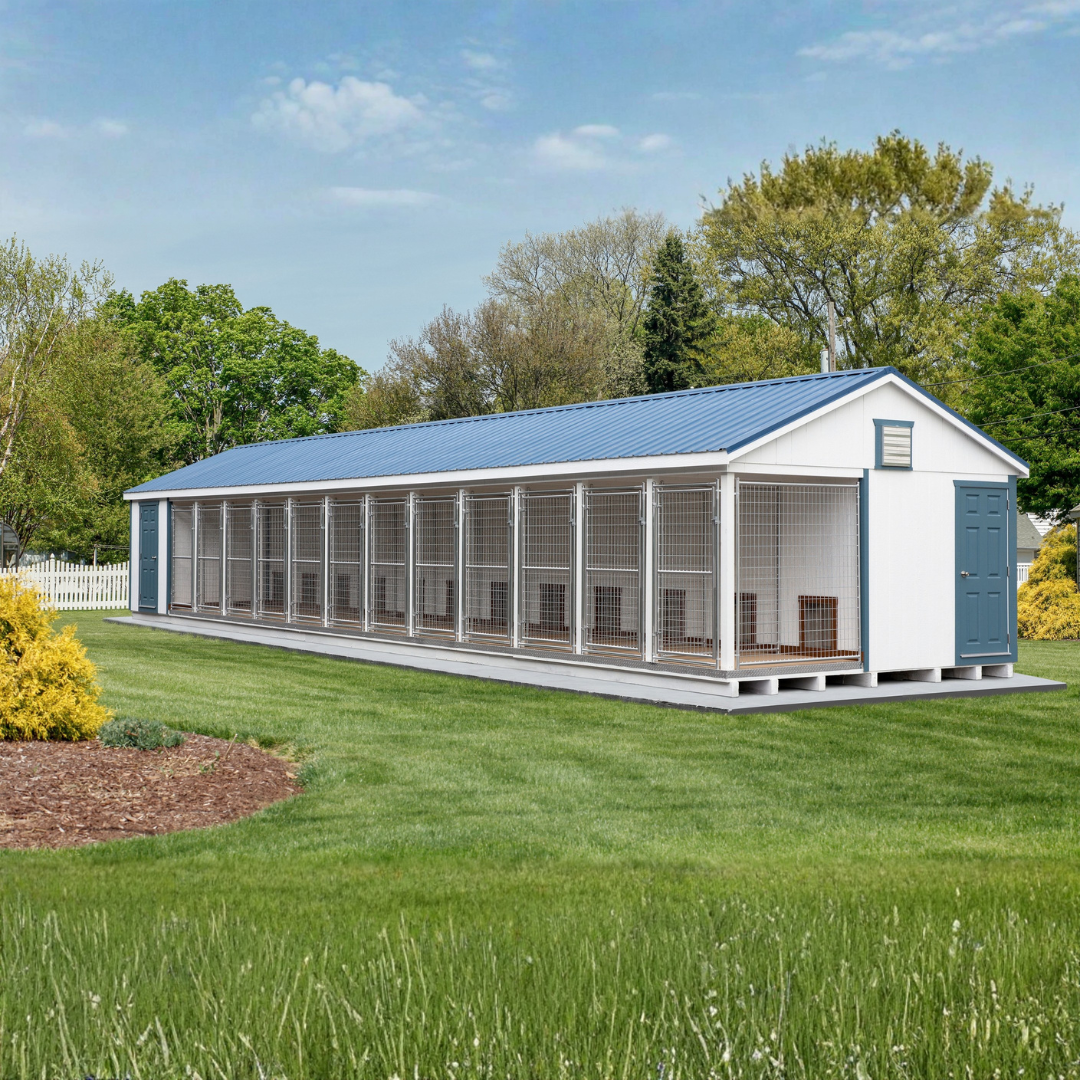 Bird in Hand 14×54 12-Run Commercial Kennel