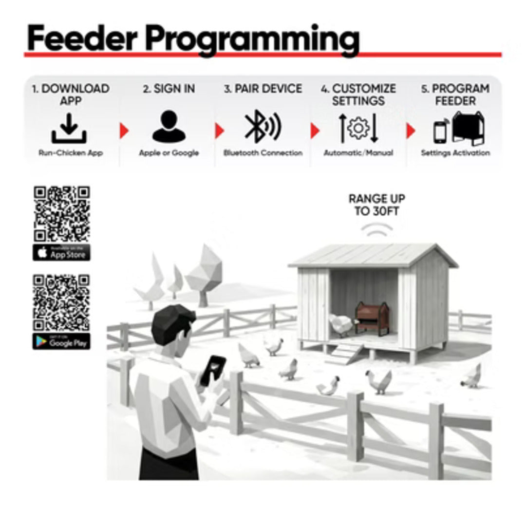 RUN-CHICKEN GO Automatic Feeder