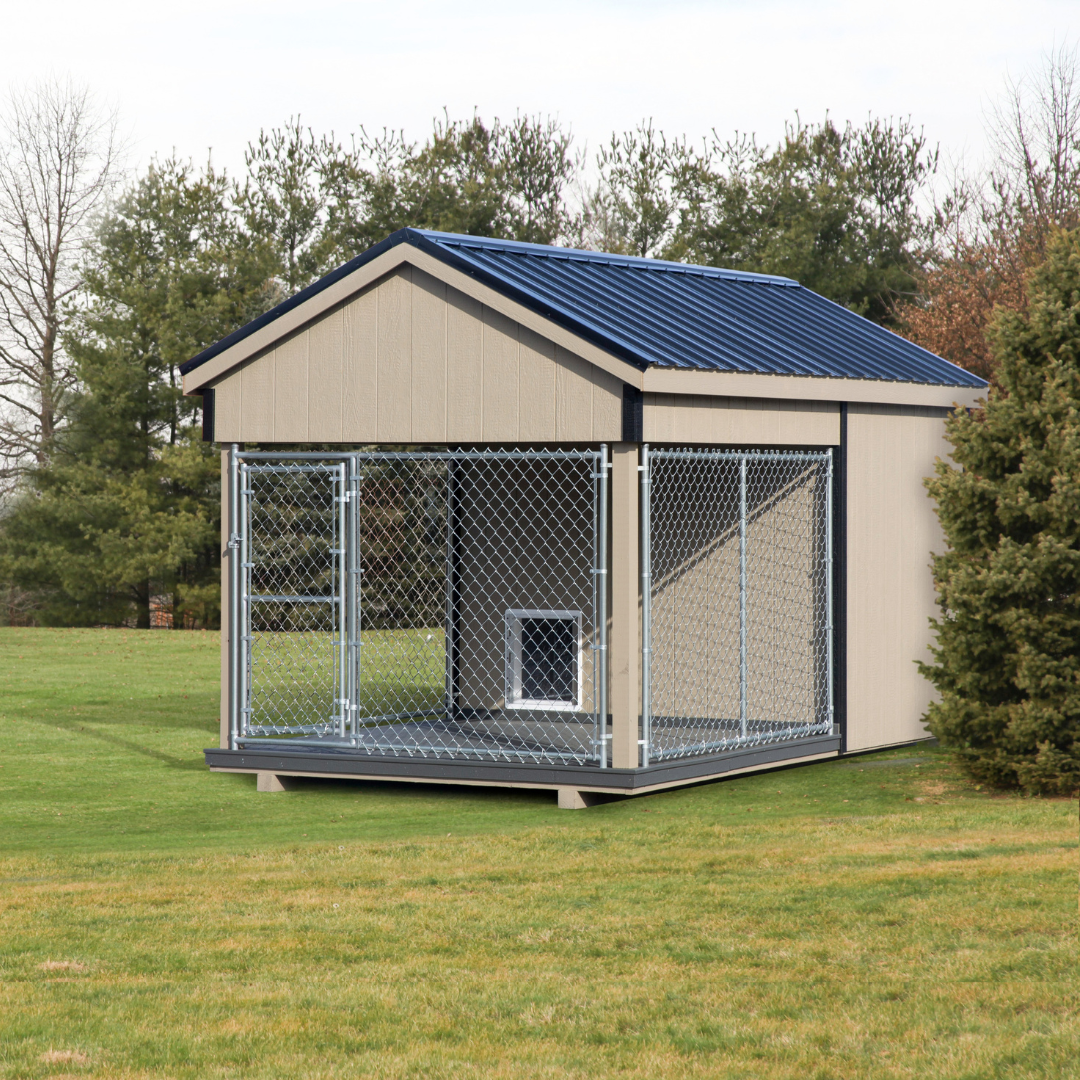 Bind in Hand 8×14 Single Dog Kennel