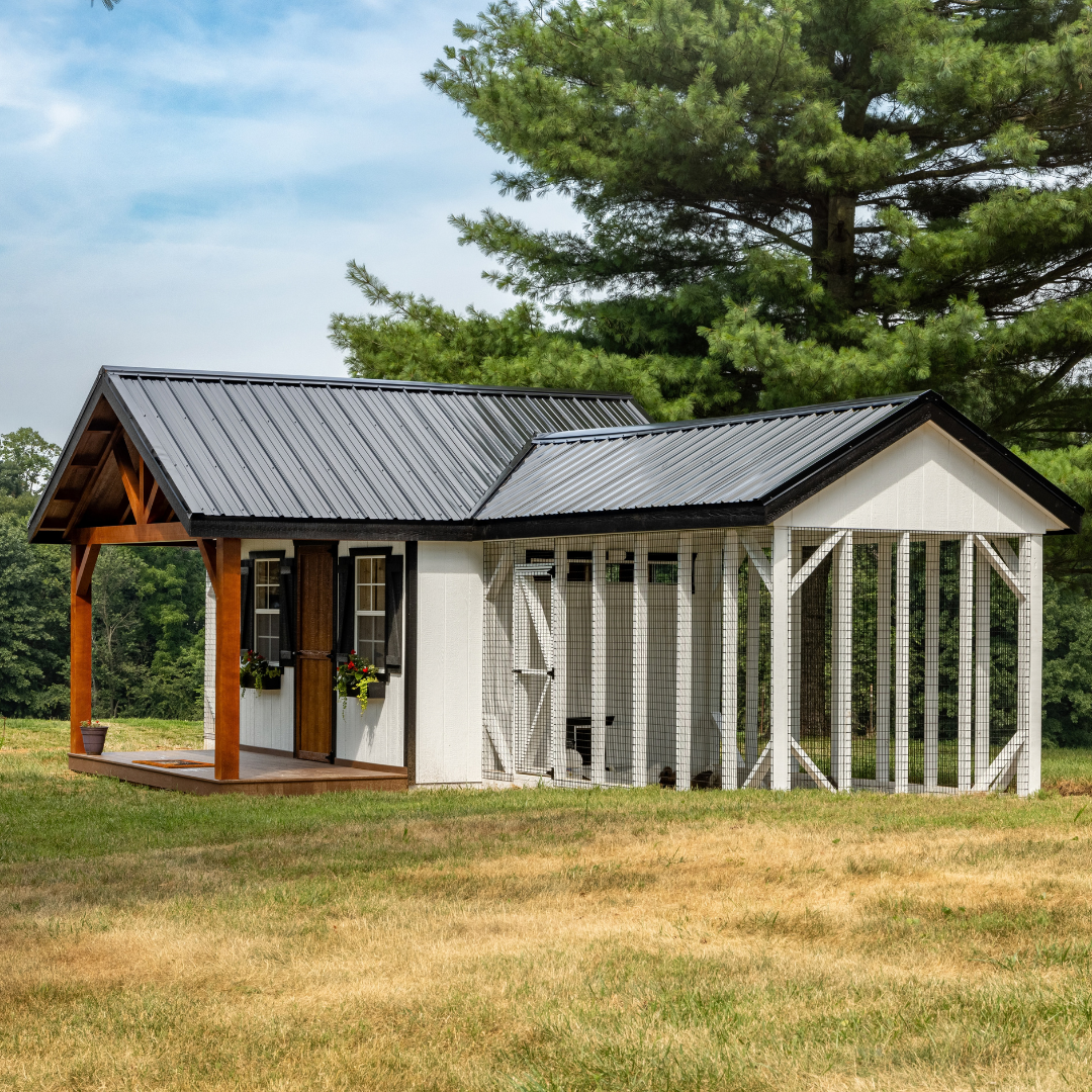 Bird in Hand 11×34 A-Frame Combination Chicken Coop