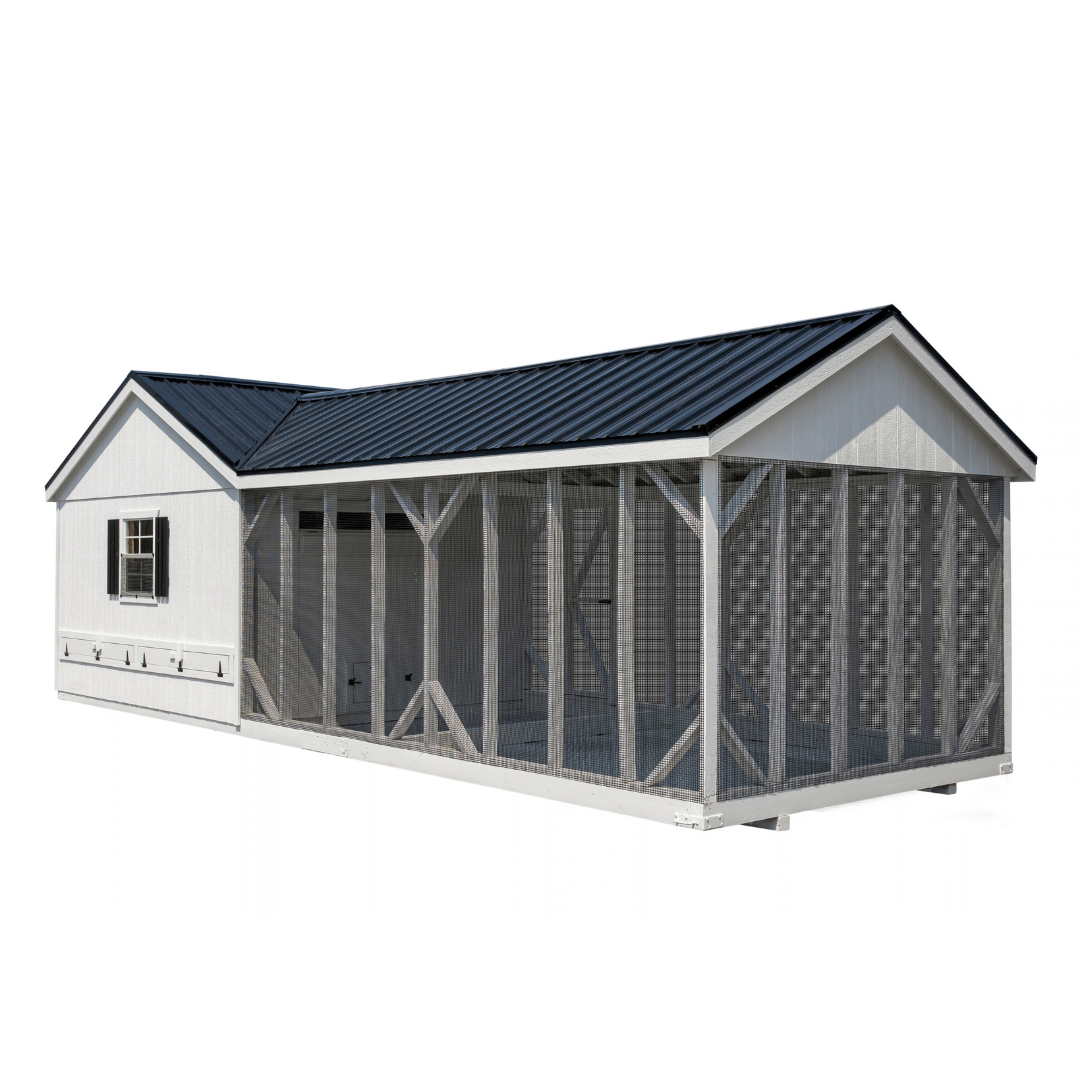 Bird in Hand 10×28 A-Frame Combination Chicken Coop