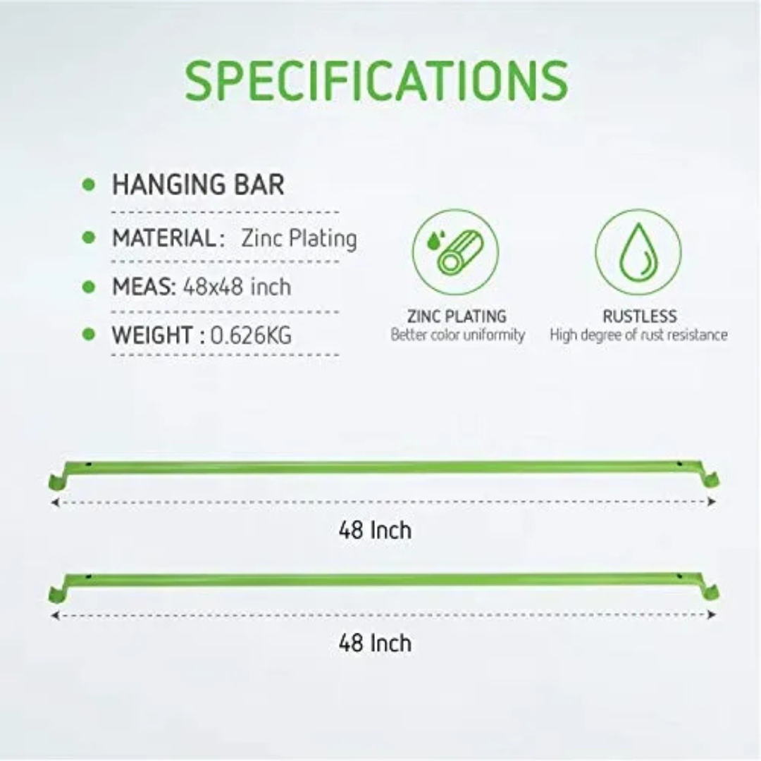 Vivosun Grow Tent Support Pole Hanging Bar for Grow Tent