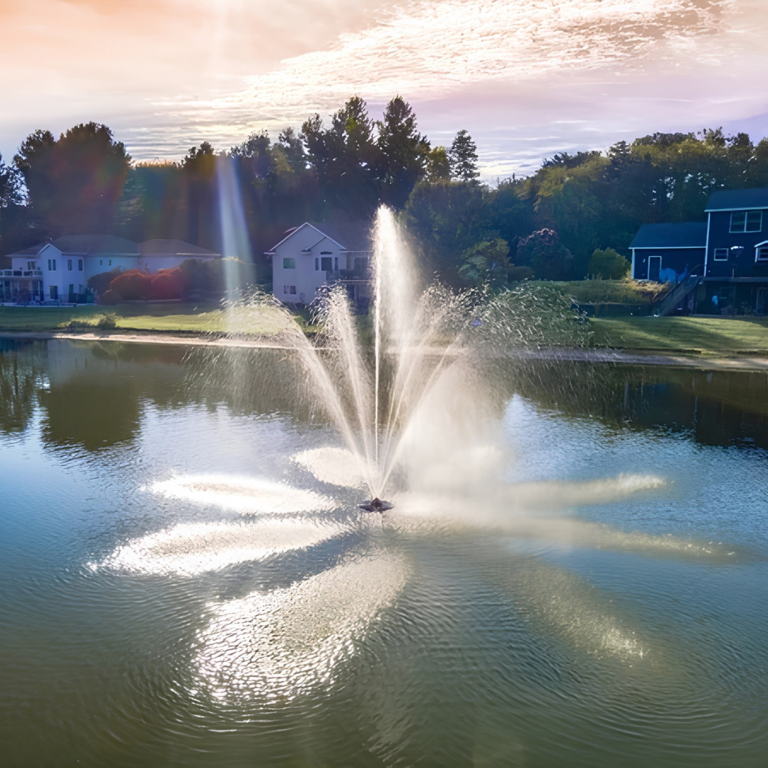 Scott Aerator Atriarch Fountain For Medium, Residential Ponds 1 ½ hp 230 volts