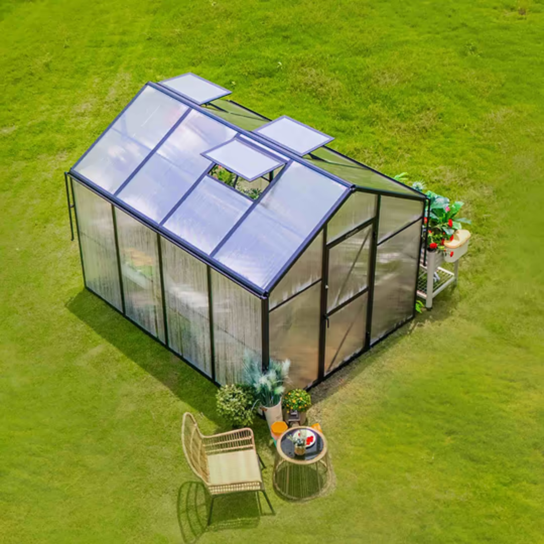 Vego Junior Victorian Greenhouse - 8.0ft Wide