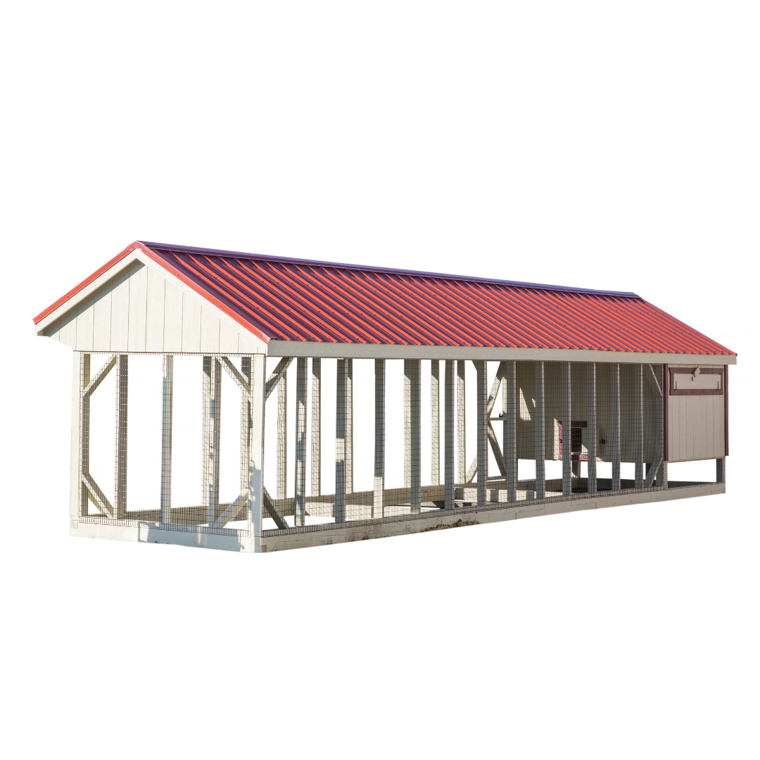 Bird in Hand 7×32 Quaker Combination Chicken Coop
