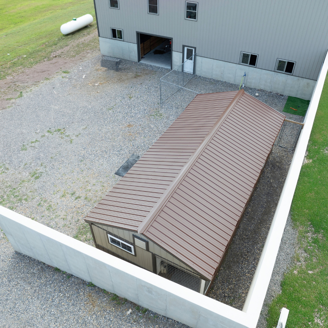 Bird in Hand 15×32 8-Run Commercial Kennel