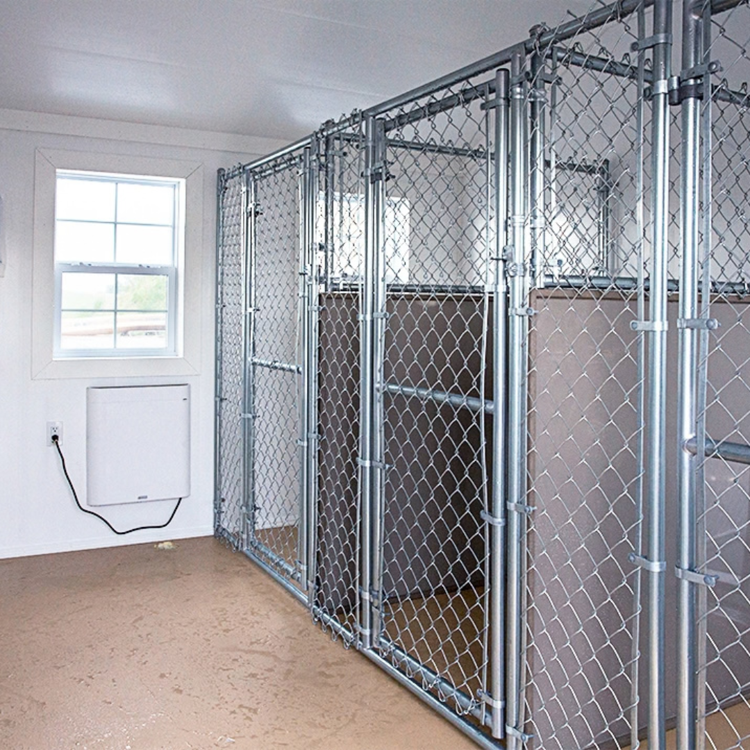 Bind in Hand 12×36 6-Run Commercial Kennel