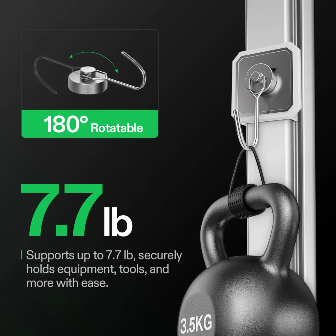 Vivosun Add-on Base & Magnetic Hook for VGrow Smart Grow Box, 4 Sets