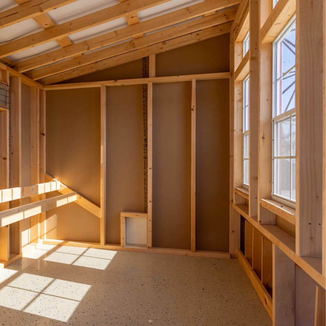 Bird-in-Hand 7×10 Lean-to Chicken Coop