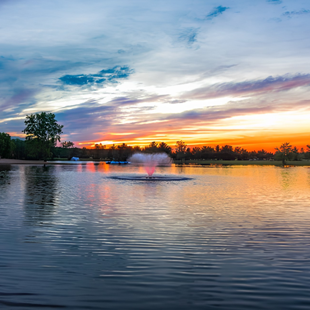 Scott Aerator North Star Fountain Aerator for Small, Residential Ponds ¾ hp 230 volts