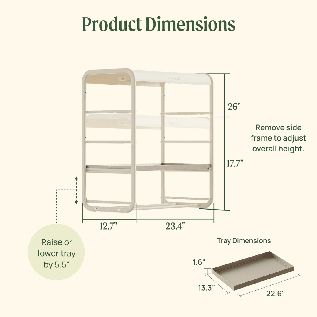 Vego 1 Tier Tabletop Grow Light Garden
