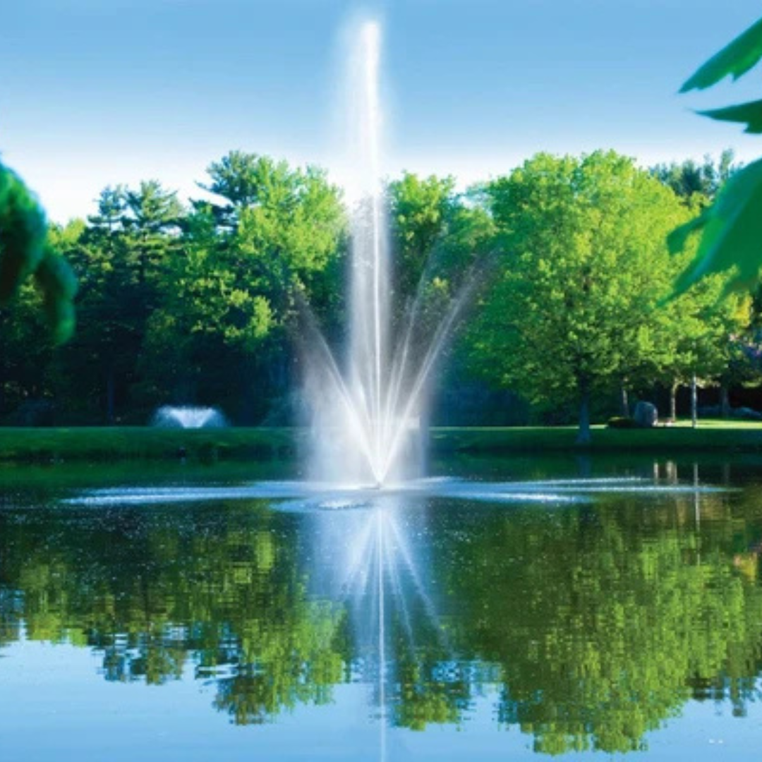 Scott Aerator Atriarch Fountain For Small, Residential Ponds