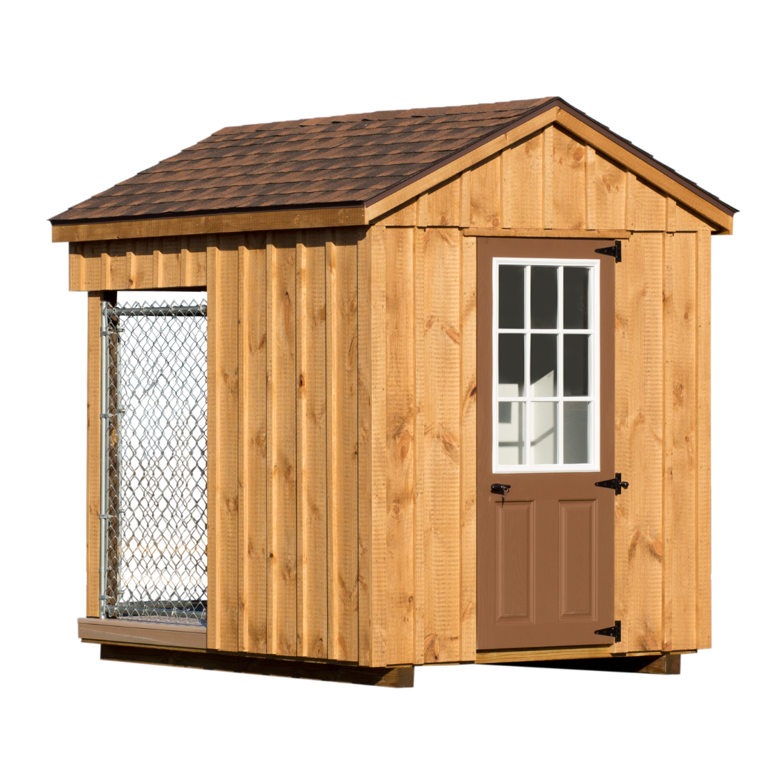 Bird in Hand 6×8 Single Dog Kennel