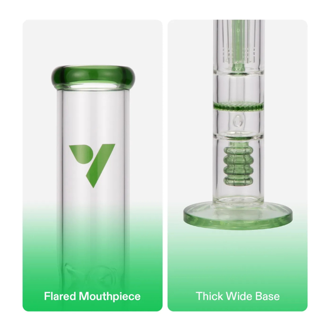 Vivosun Bong - Cutting-edge Water Pipe with Triple Percs and Ice-Catcher
