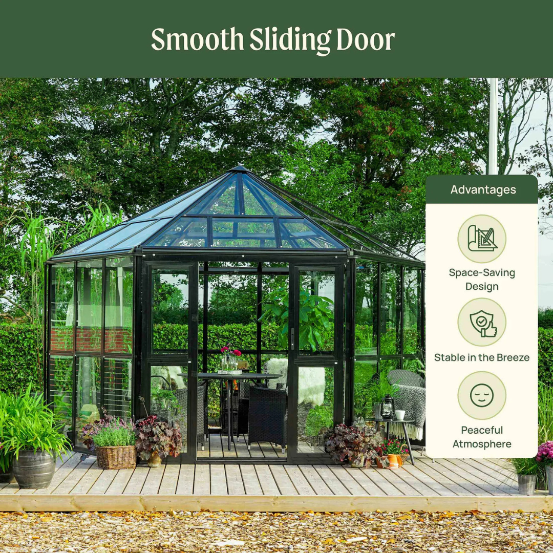 Vego Diamond Pavilion Greenhouse 13.15' x 11.5'