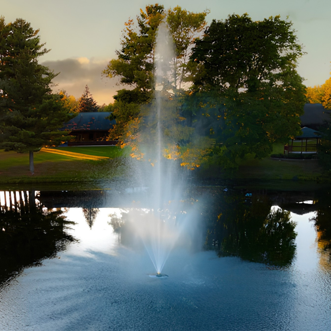 Scott Aerator Amherst Fountain For Large, Commercial Ponds