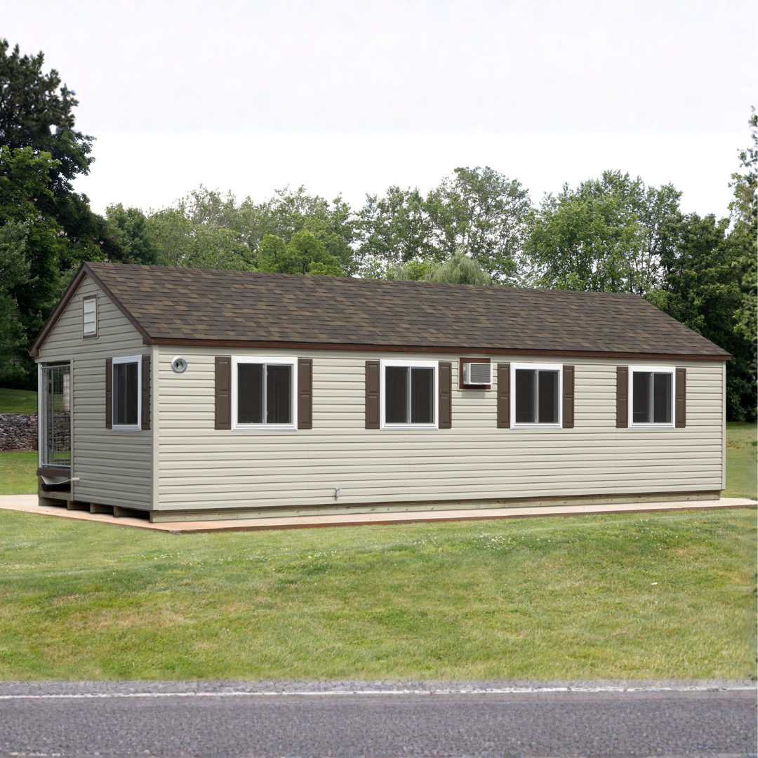Bird in Hand 14×32 8-Run Commercial Kennel