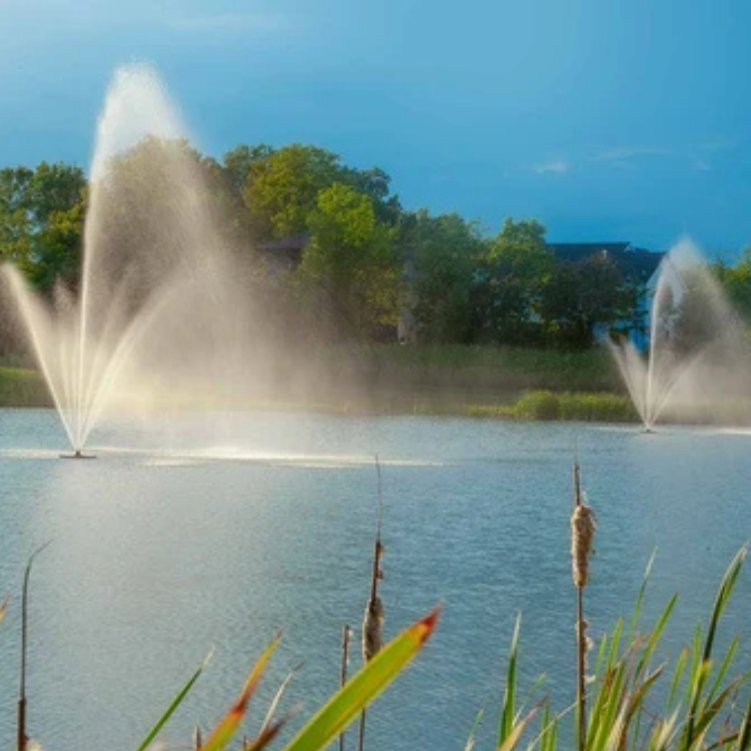 Scott Aerator Atriarch Fountain For Small, Residential Ponds