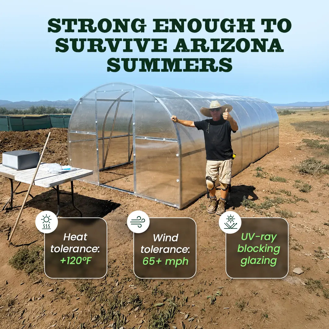 YourGreenHouses World's Most Popular Polycarbonate Greenhouse