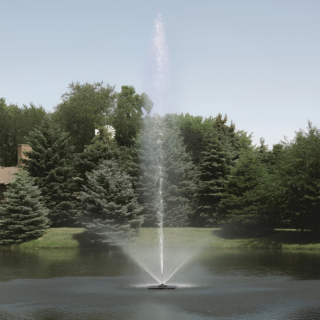Scott Aerator Skyward Fountain For Small, Residential Ponds  ½ hp 115 volts