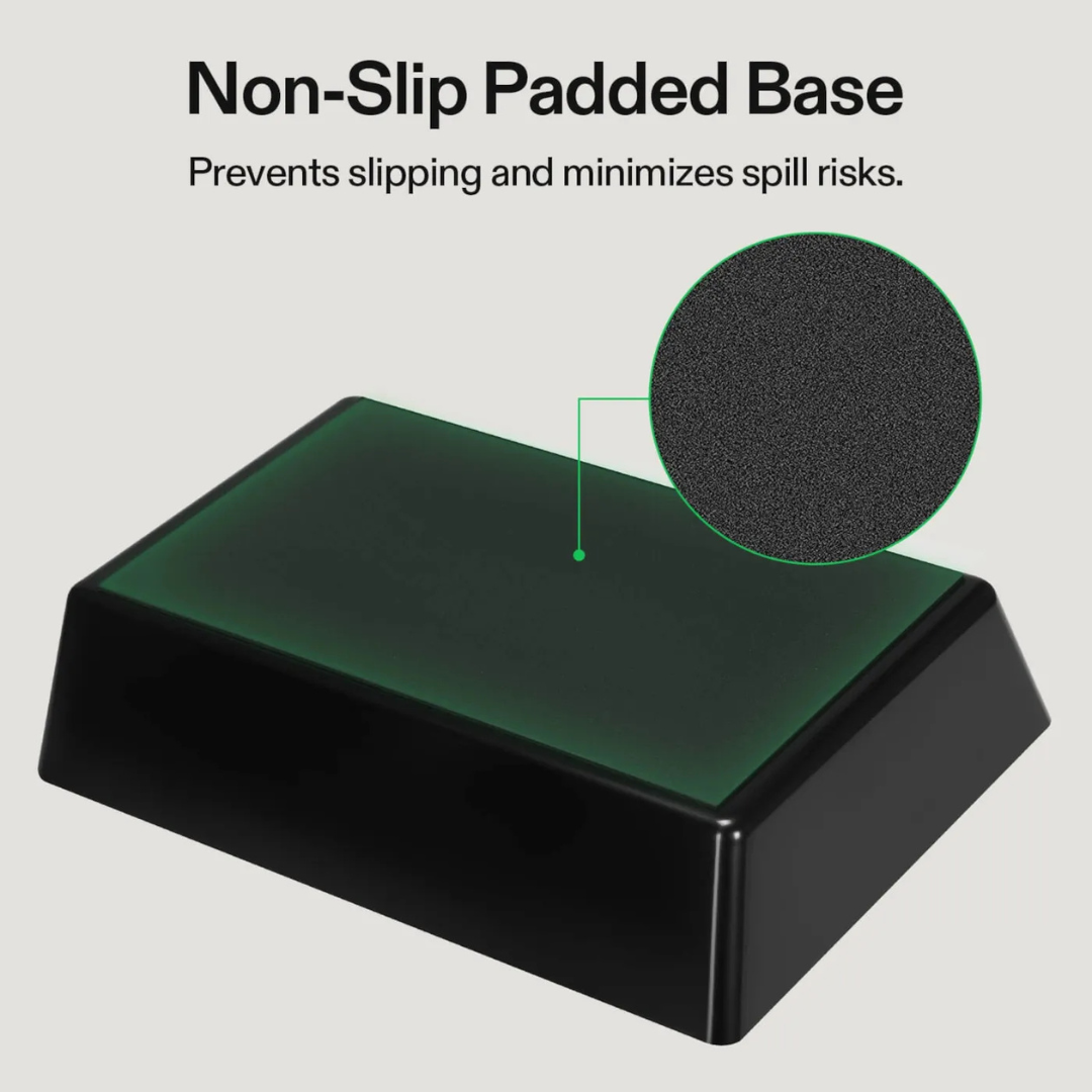 Vivosun 2-in-1 Trimming Tray, 4.1" Deep , with 150 Micron Mesh Sifter, Bottom Harvest Bin, Brush and Magnifying Card, Green