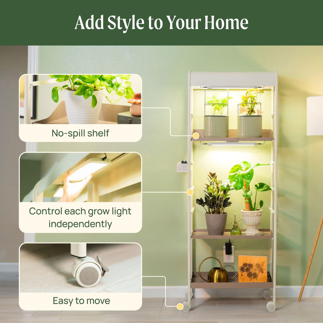 Vego 4 Tier Grow Light Garden Pro