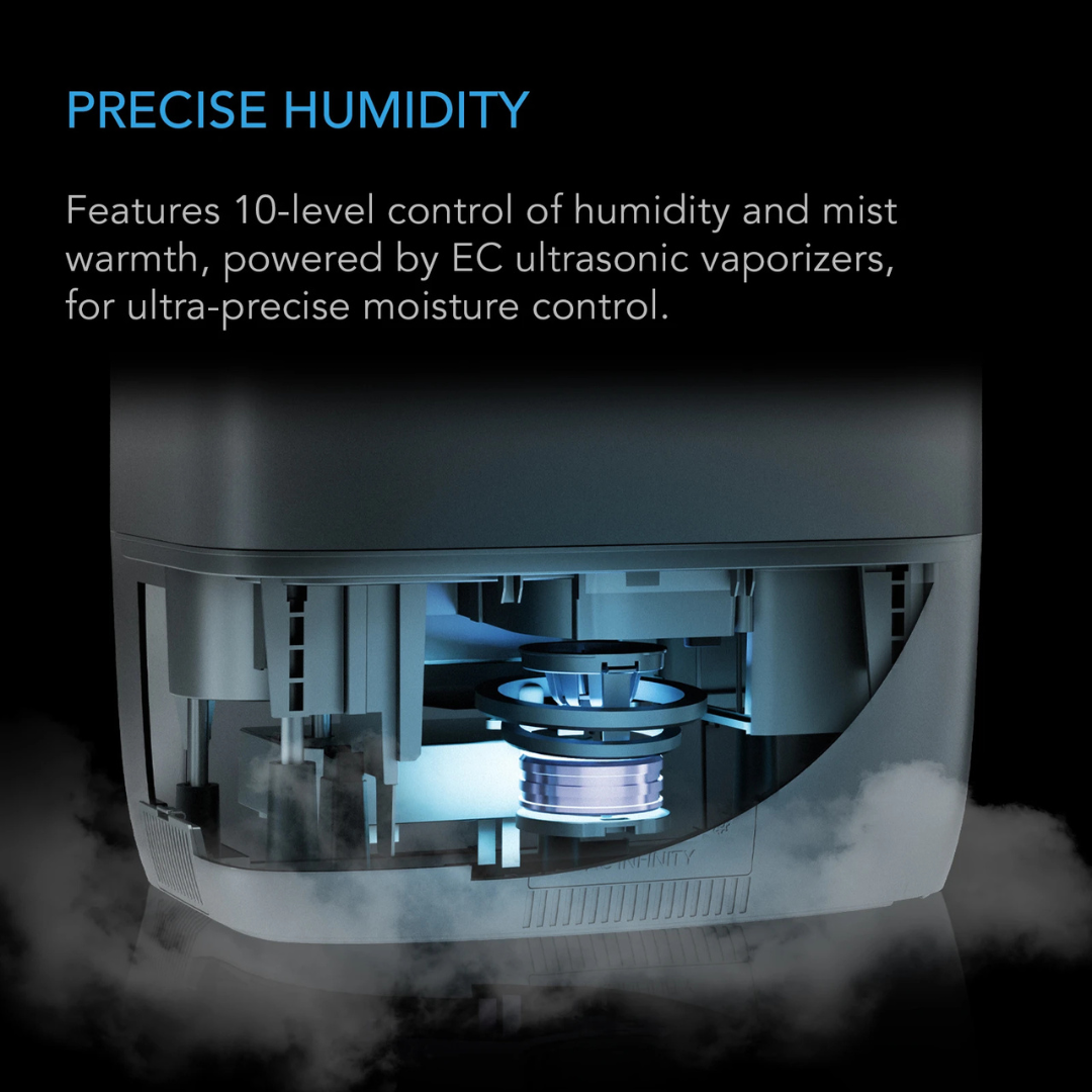 AC Infinity CLOUDFORGE T5, Plant Humidifier 9L, Cool and Warm Mist, VPD Humidity Controls