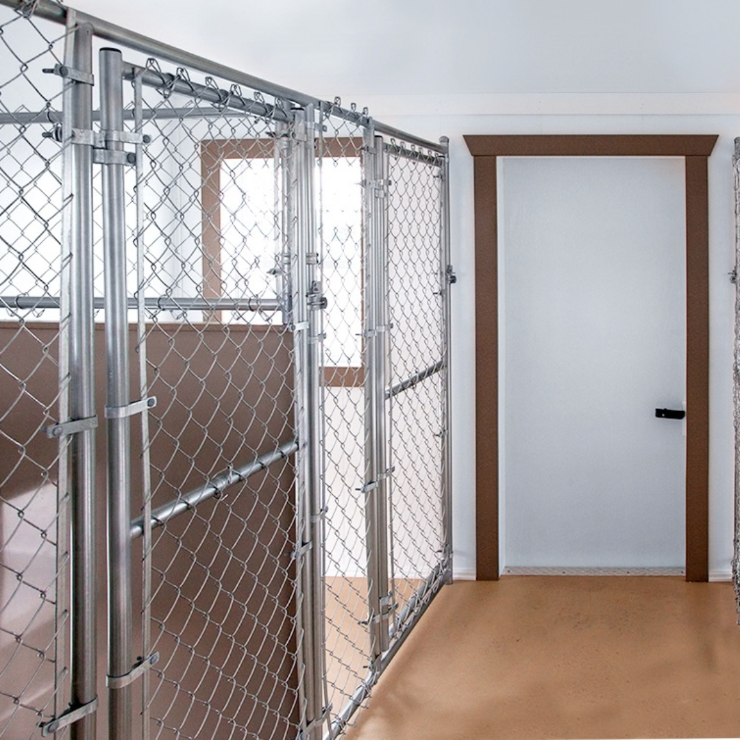 Bind in Hand 12×24 6-Run Commercial Kennel