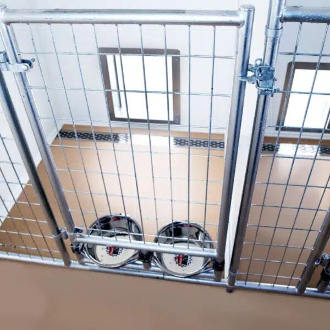 Bind in Hand 12×32 6-Run Commercial Kennel