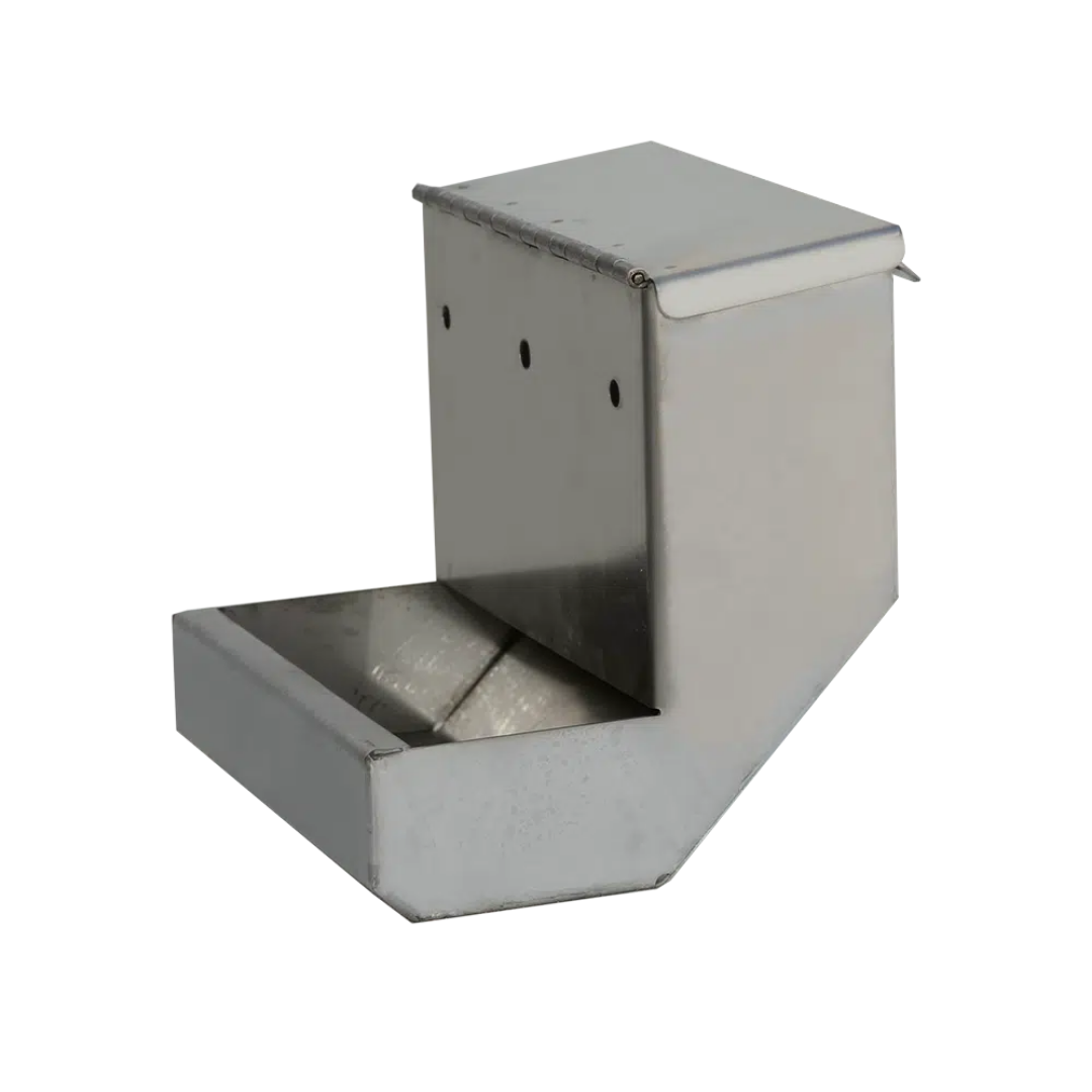 Bird in Hand Stainless Steel Feeder w/Lid