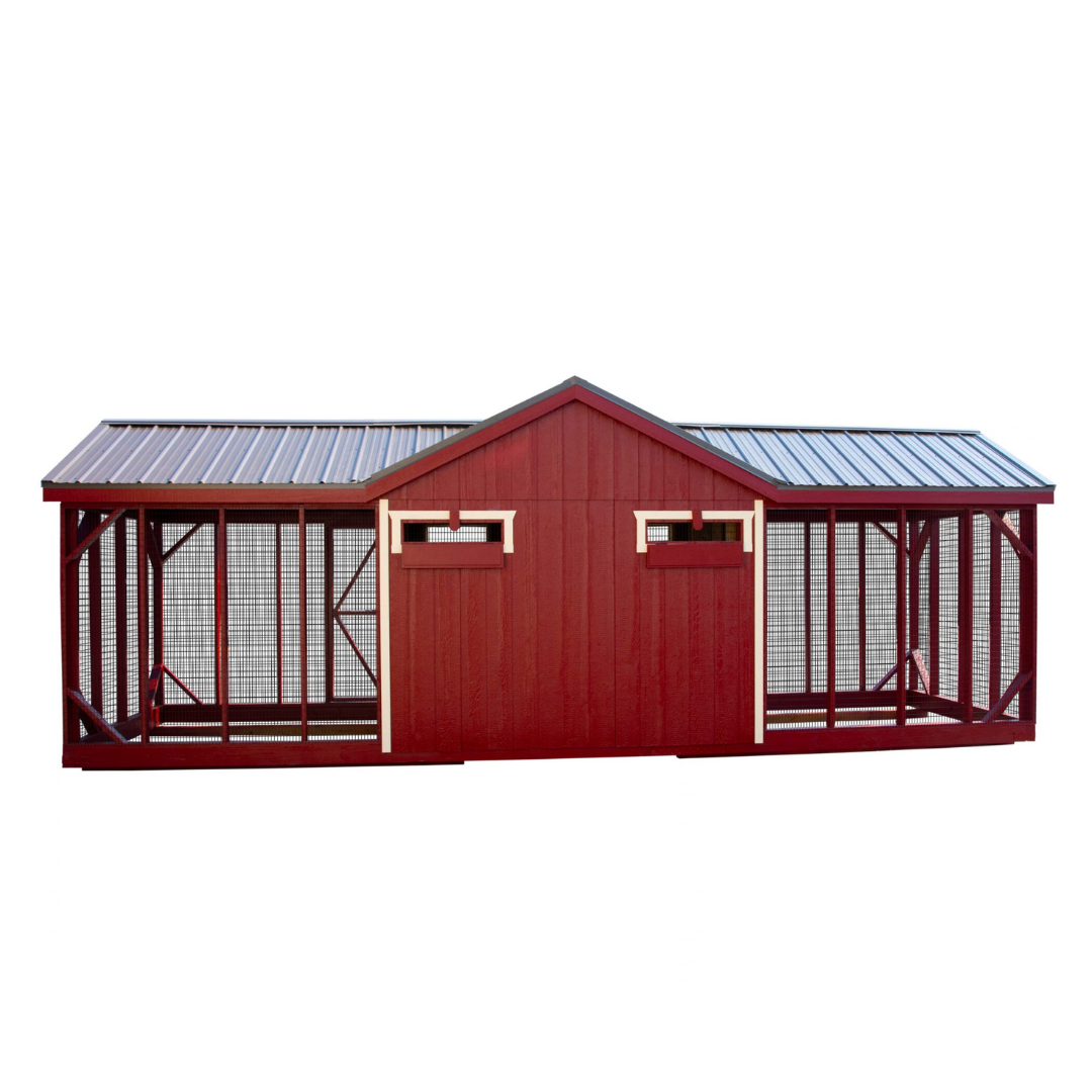 Bird in Hand 8×24 A-Frame Combination Chicken Coop