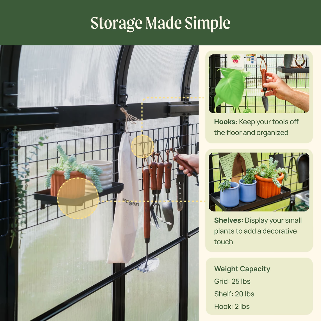 Greenhouse Hanging Grid System