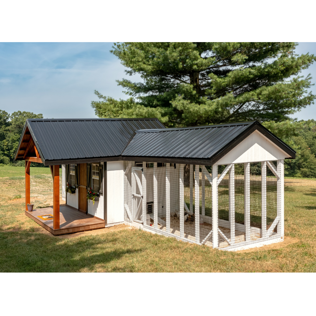 Bird in Hand 11×34 A-Frame Combination Chicken Coop