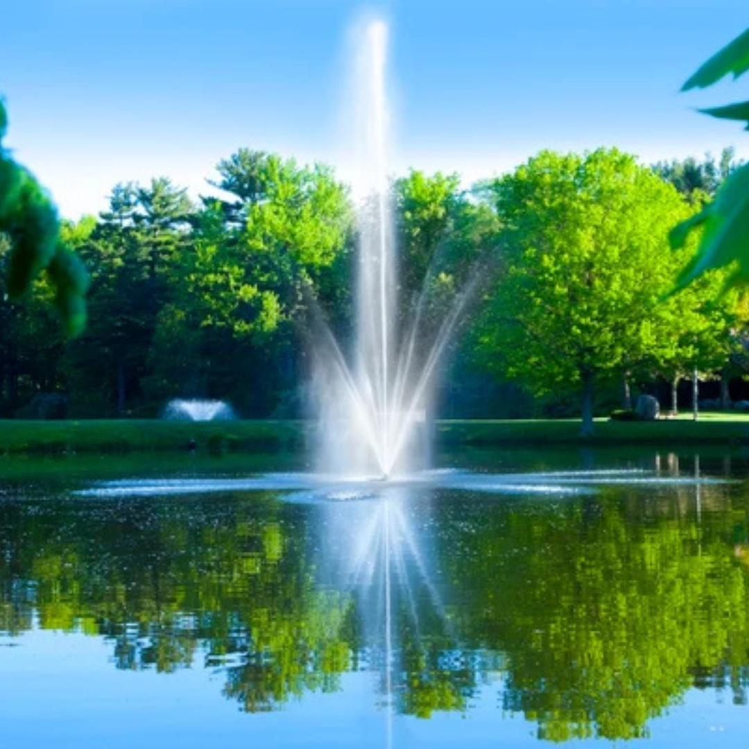 Scott Aerator Atriarch Fountain For Medium, Residential Ponds 1 hp 115 volts