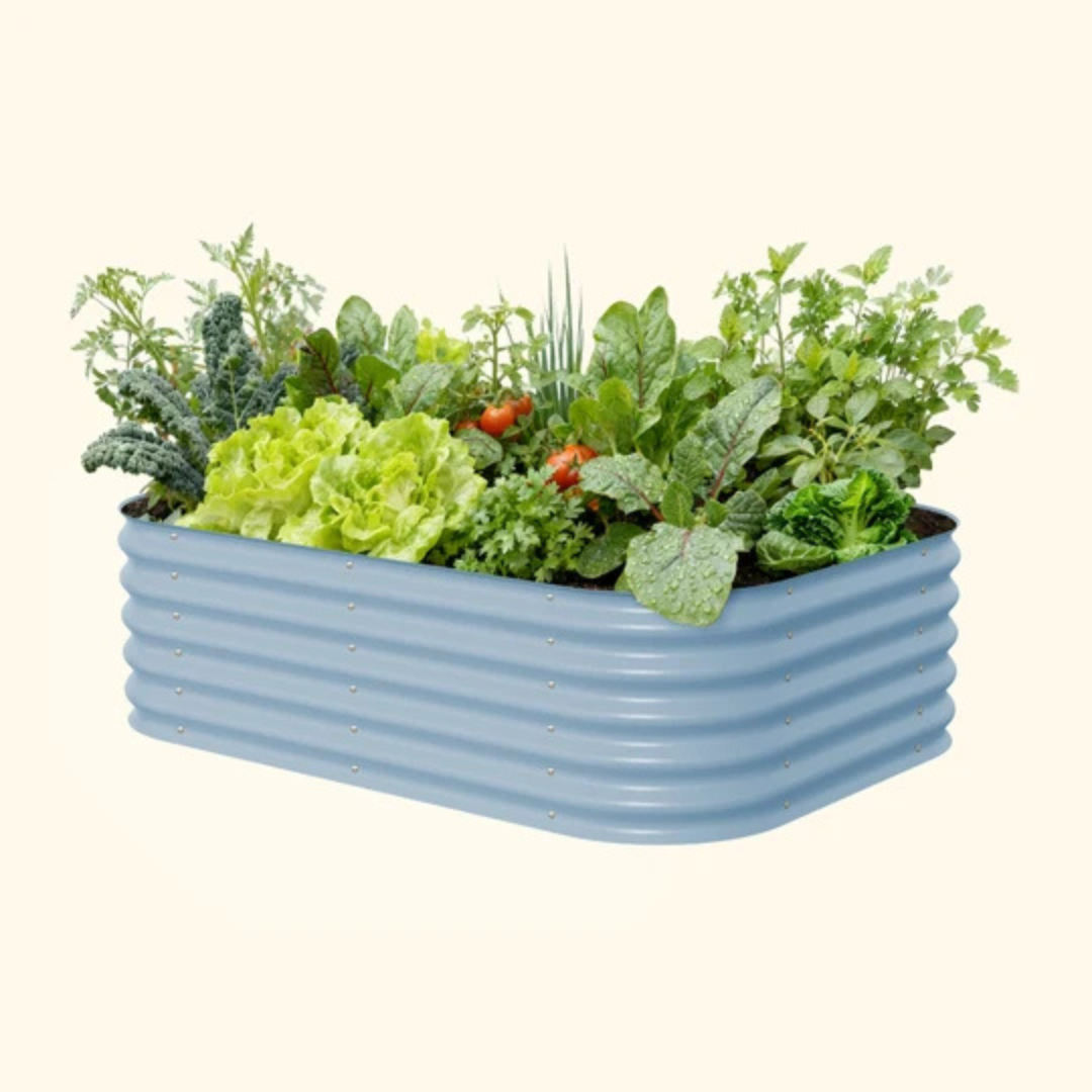 Vego 17" Tall 6 In 1 Medium Modular Metal Raised Garden Bed Kit