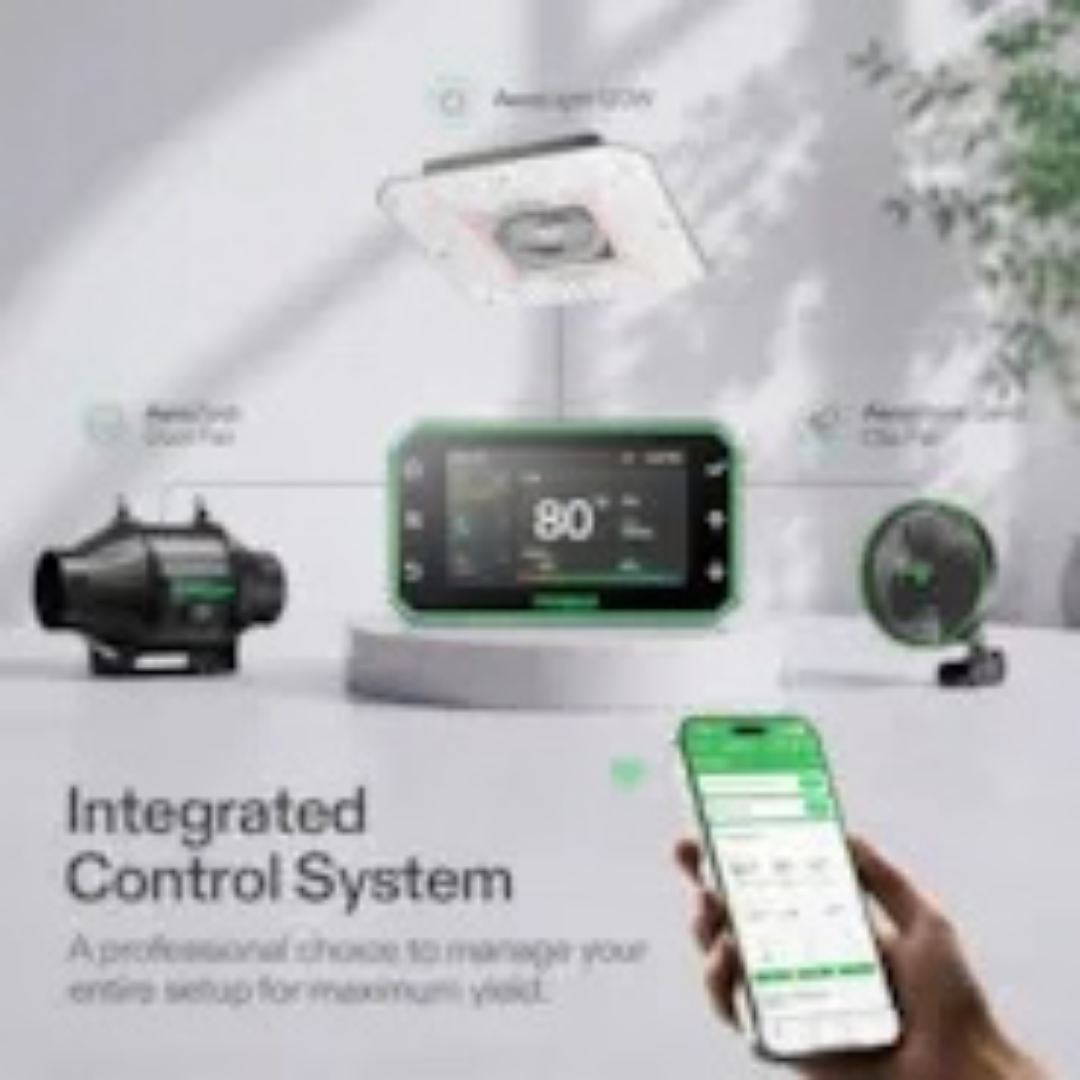 VIVOSUN Smart Grow Tent Kit PRO Indoor Grow System with Tunable Spectrum LED Light and Smart GrowHub Automation