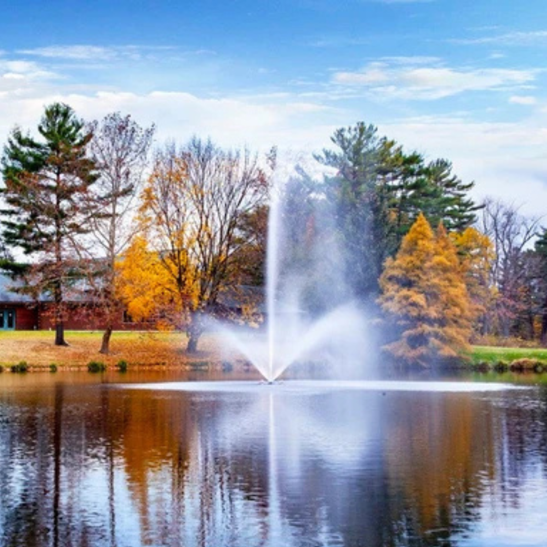 Scott Aerator Skyward Fountain For Large, Commercial Ponds 2 hp 230 volts