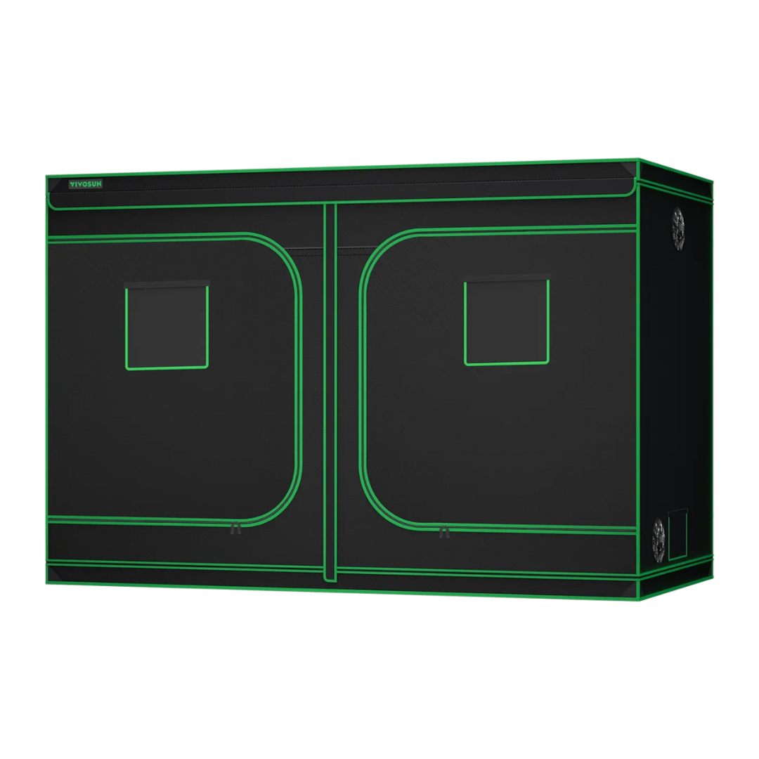 Vivosun Grow Tent 5x10 S105, 12-20 Plants Use, 600D Light-proof Oxford, 60″ x 120″ x 80″, For Indoor Plants Growing