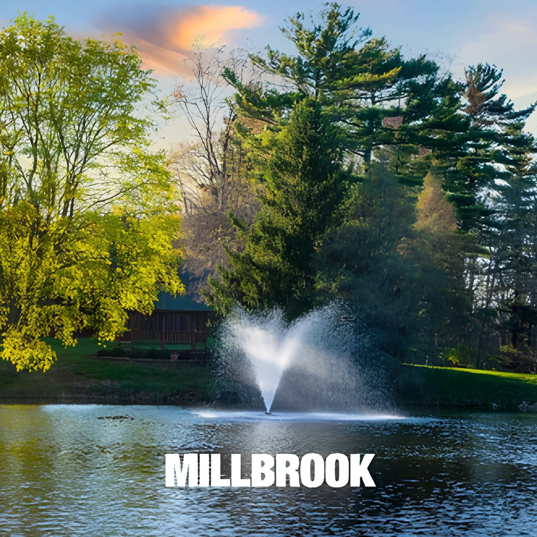 Scott Aerator Great Lakes Fountain For Small, Residential Ponds ¾ hp 115 volts