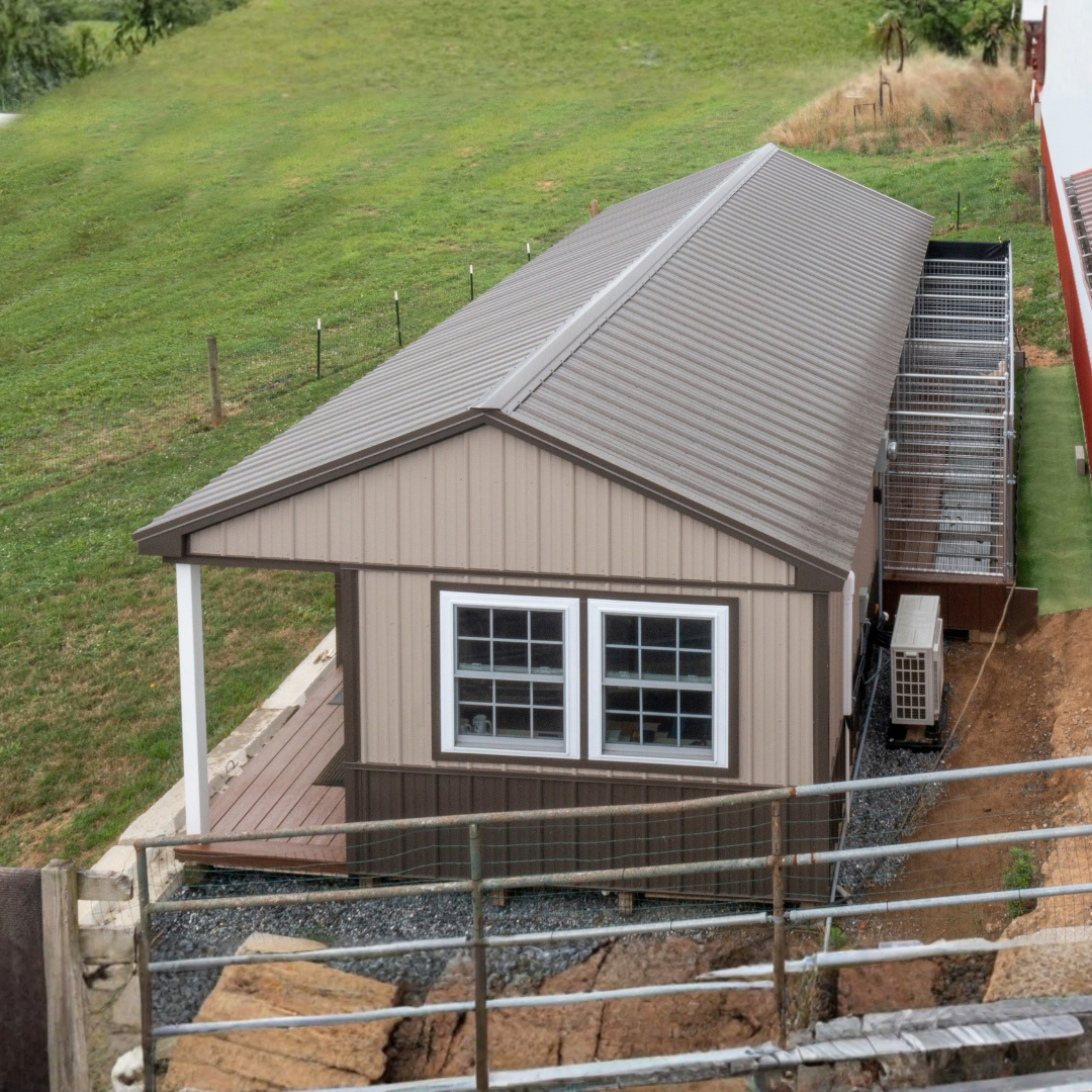 Bird in Hand 14×36 7-Run Commercial Kennel